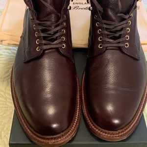 ALDEN Byron Plain Toe Boots
